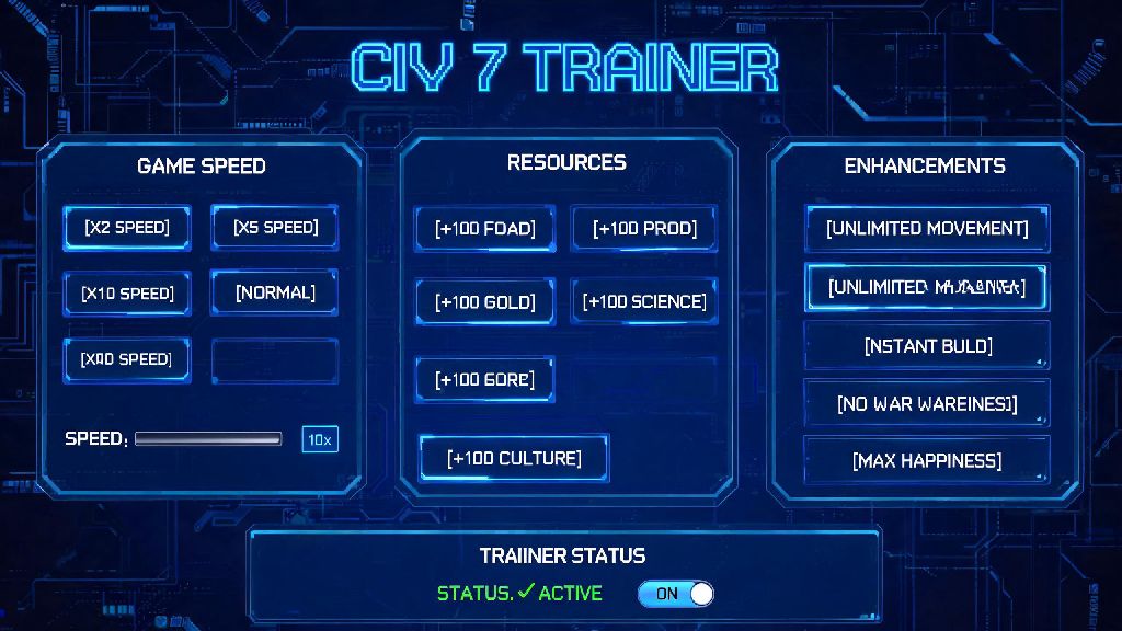 Civilization 7 Trainer 2026 Guide: Safe Cheats, Tips & QoL Features for New Players