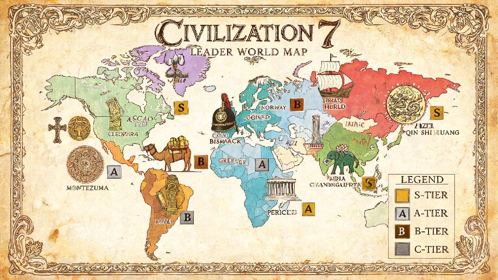 Civilization 7 Leaders List (2026): Full Stats, Unique Bonuses & Top Picks