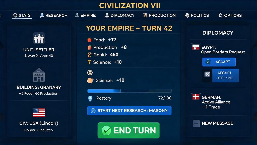 Civilization 7 Menu Update: 5 Key Changes That Speed Up Your Gameplay