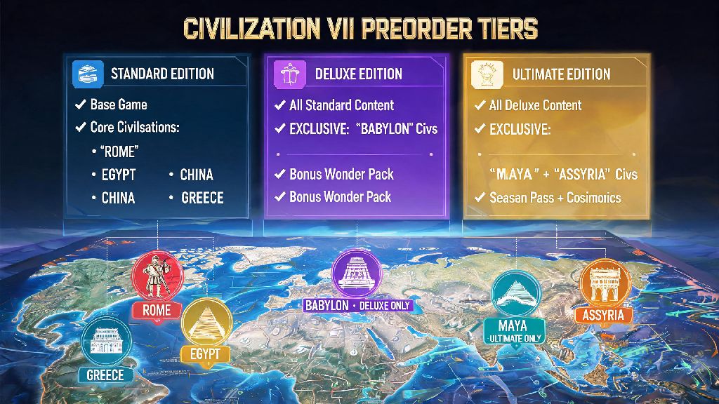 Civilization 7 Preorder Guide: Bonuses, Editions, and Smart Purchase Tips