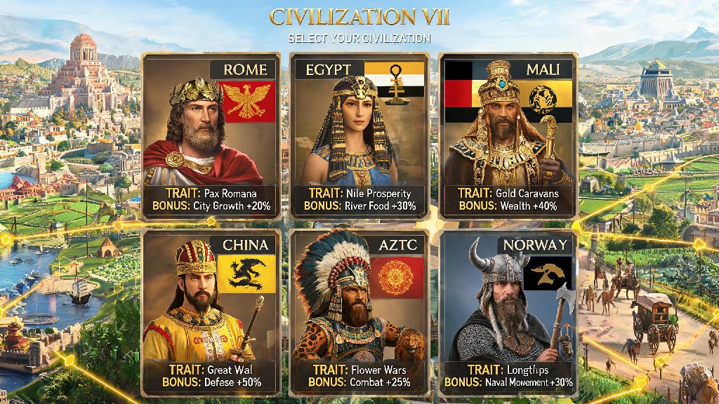 Best Civilization Civ 7: 8 Top Picks for Every Playstyle and Win Condition