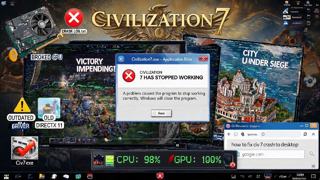 How to Fix Civilization 7 Crashing: 8 Easy Tested Solutions for PC and Consoles