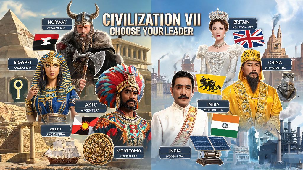 Best Civilization 7 Founders: Tips to Pick the Perfect Leader for Any Playstyle