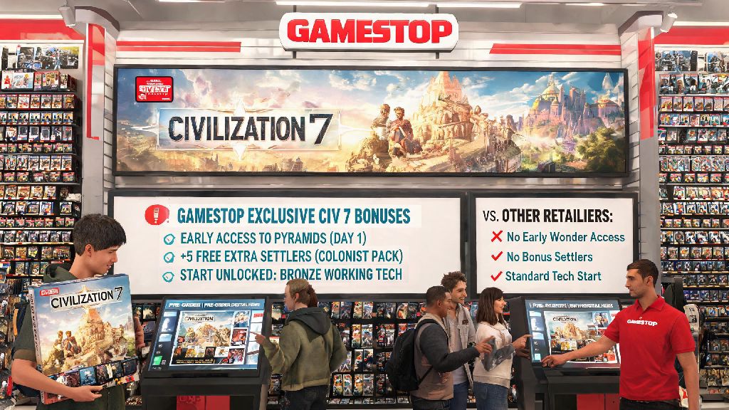 Guide to Buying Civilization 7 at GameStop: Deals, Editions & Tips
